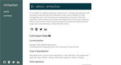 Desktop Screenshot of mrhanlon.com